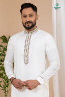 white panjabi